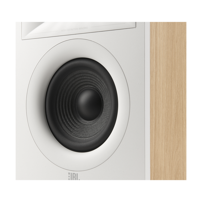 【美品】JBL STAGE 240B White/Latte Stage 240B | Altavoz de estantería de 2 vías de 114 mm
