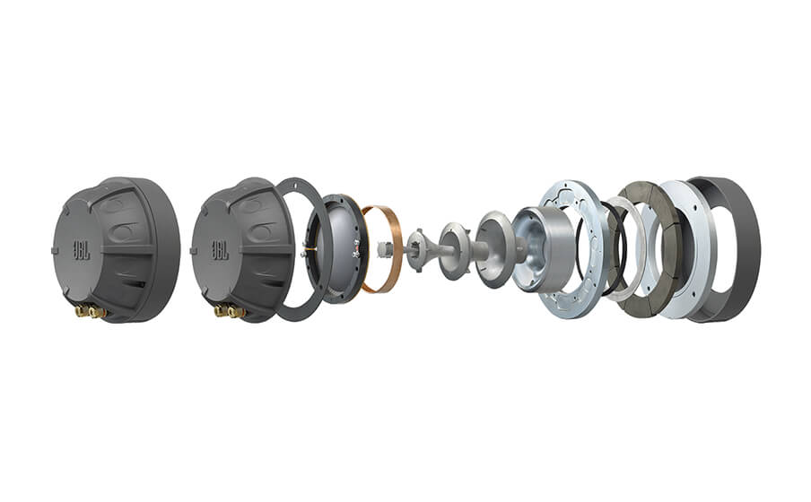 Project Everest DD67000 Controlador de compresión de diafragma de berilio puro de 100 mm acoplado a una bocina Bi-Radial patentada. - Image