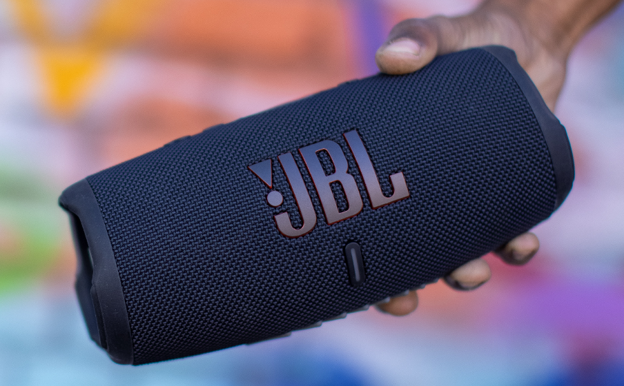 JBL Paquete de altavoces Bluetooth inalámbricos portátiles impermeables  Charge 4 - (par) gris