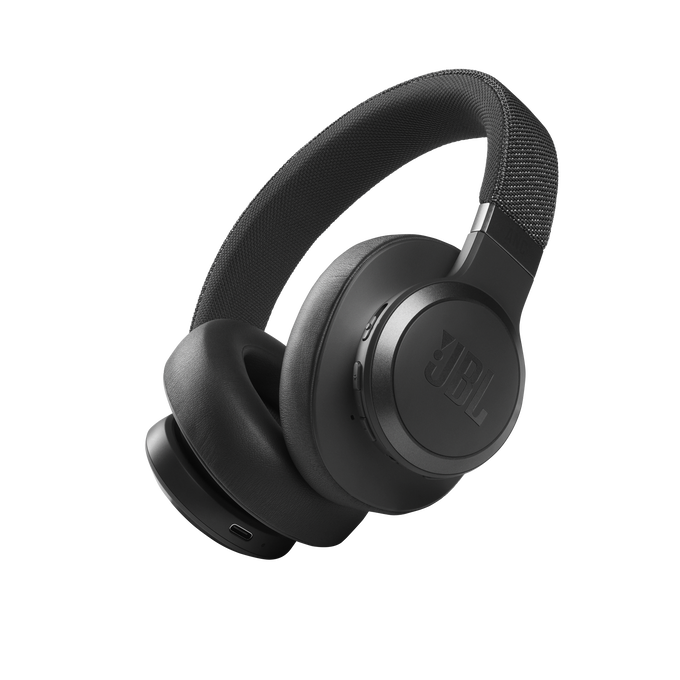 JBL Live 660NC - Black - Wireless over-ear NC headphones - Hero image number null