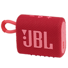JBL Go 3 - Red - Portable Waterproof Speaker - Hero