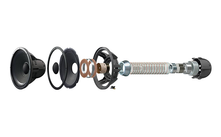 Project Everest DD67000 Altavoces de tres capas dobles de 380 mm (capas de pulpa pura encima y debajo de un núcleo de inyección de espuma) tipo sándwich. - Image