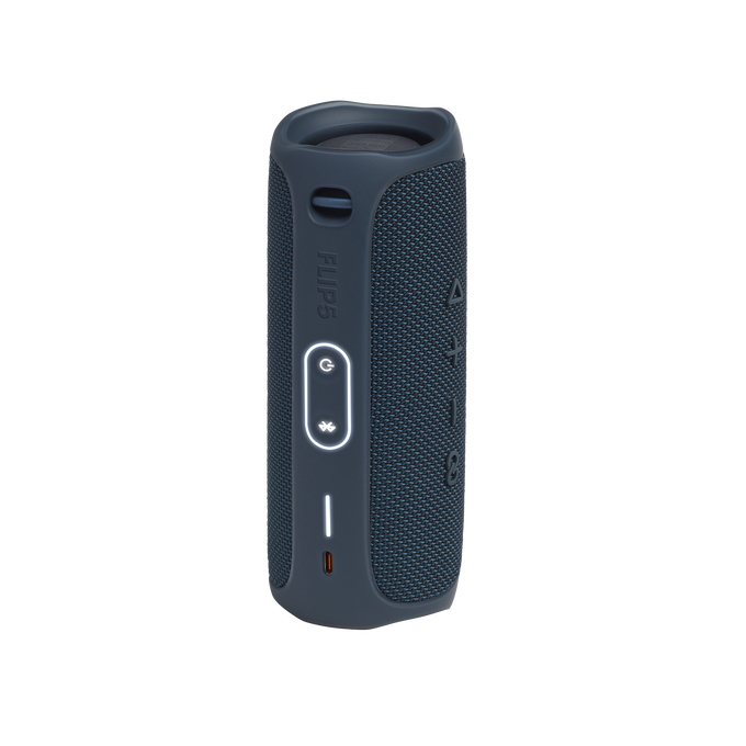 JBL Flip 5 - Blue - Portable Waterproof Speaker - Back image number null