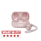 JBL Reflect Flow Pro - Pink - Waterproof true wireless Noise Cancelling active sport earbuds - Hero