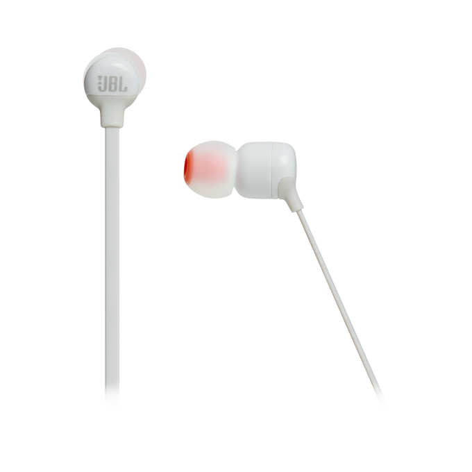 JBL Tune 110BT - White - Wireless in-ear headphones - Detailshot 3 image number null