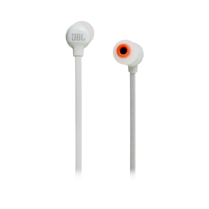 JBL Tune 110BT - White - Wireless in-ear headphones - Front image number null