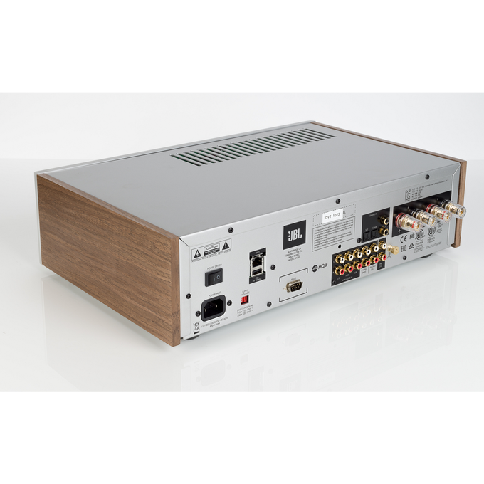 JBL SA750 - Walnut - Streaming Integrated Stereo Amplifier - Detailshot 3 image number null