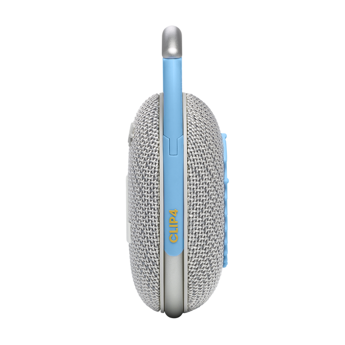 JBL Clip 4 Eco - White - Ultra-portable Waterproof Speaker - Right image number null