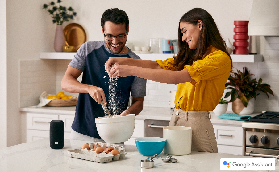 JBL Link Portable Ayuda manos libres de Google Assistant - Image