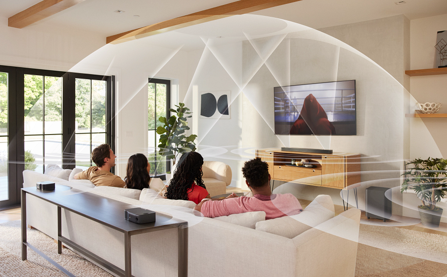 BAR 1000 Auténtico sonido envolvente Dolby Atmos®, DTS:X y MultiBeam™ - Image