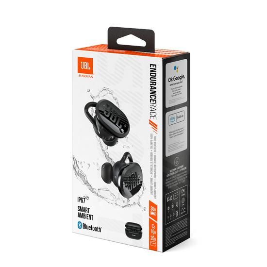 cantidad de ventas despierta Litoral JBL Endurance Race TWS | Auriculares de botón deportivos impermeables True  Wireless