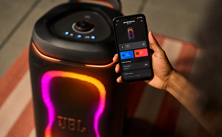 JBL PartyBox 330 Espectáculo de luces futurista y adaptable - Image