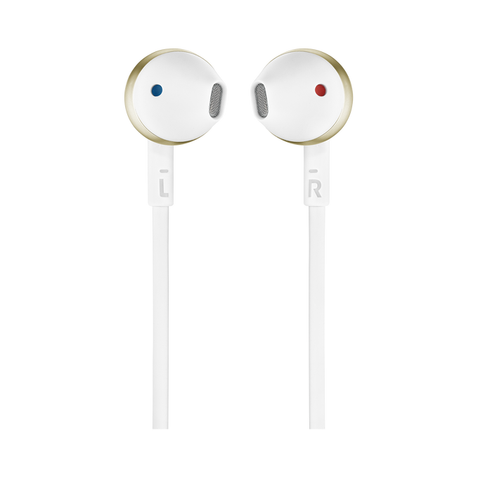 JBL Tune 205 - Champagne Gold - Earbud headphones - Front image number null