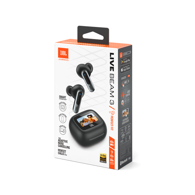 JBL Live Beam 3 | Auriculares True Wireless con cancelación de