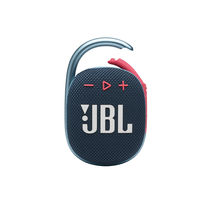 JBL Clip 4 - Blue / Pink - Ultra-portable Waterproof Speaker - Front image number null