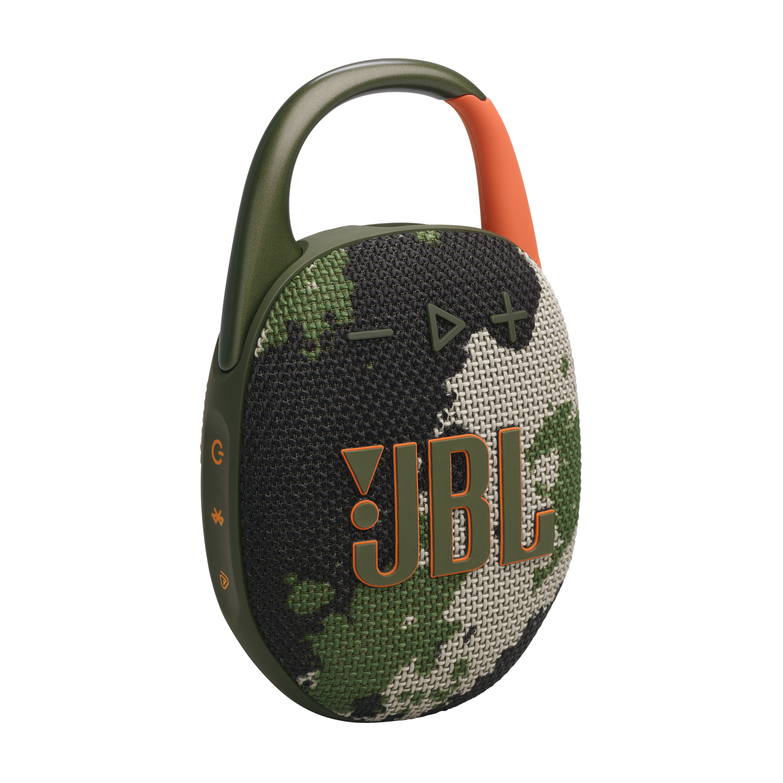JBL Clip 5 Bluetooth Speaker With Divvi! Protective Case Bundle - Camo