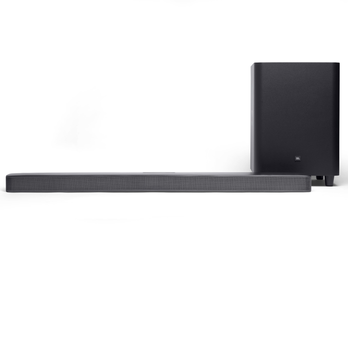 JBL Bar 5.1 Surround - Black - 5.1 channel soundbar with MultiBeam™ Sound Technology - Front image number null