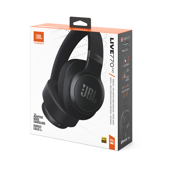 JBL LIVE770NC BLK ブラック JBL LIVE 770NC オーバーイヤーヘッドホン