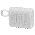 JBL Go 3 - White - Portable Waterproof Speaker - Hero