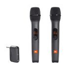 JBL Wireless Microphone Set - Black - Wireless two microphone system - Hero