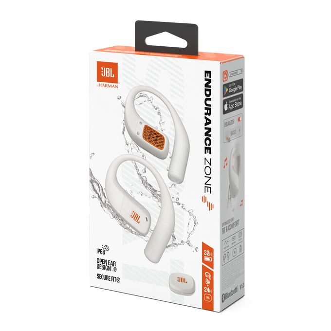 JBL Endurance Zone (white) 箱付き JBL Endurance Zone | Auriculares deportivos abiertos True Wireless