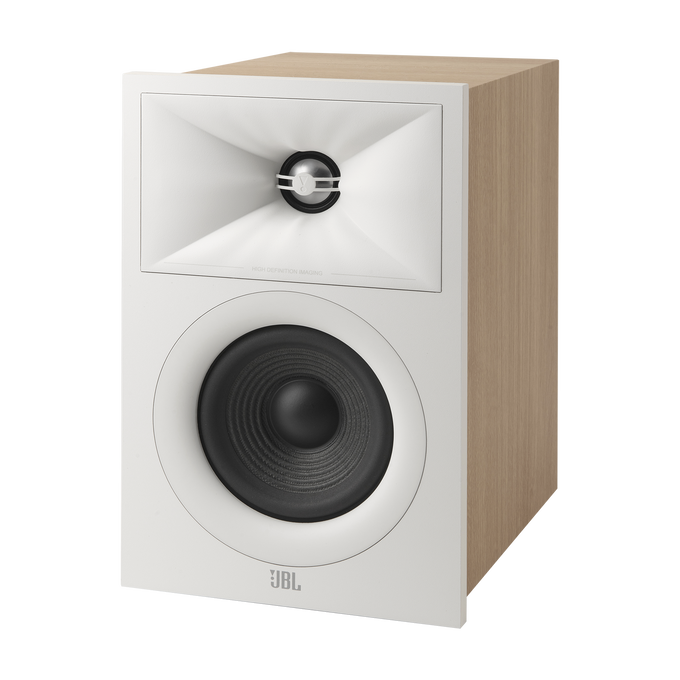 【美品】JBL STAGE 240B White/Latte Stage 240B | Altavoz de estantería de 2 vías de 114 mm