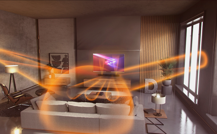 Bar 5.0 MultiBeam Dolby Atmos® y Sonido envolvente MultiBeam™ - Image