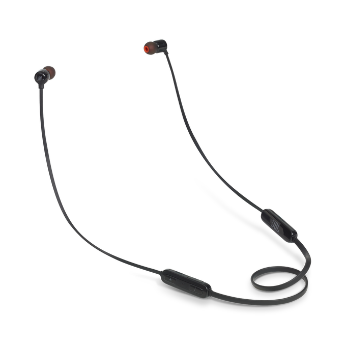 JBL Tune 110BT - Black - Wireless in-ear headphones - Hero image number null