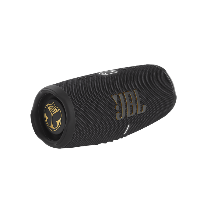 JBL Charge 5 Tomorrowland Edition - Black - Portable Waterproof Speaker with Powerbank - Hero image number null