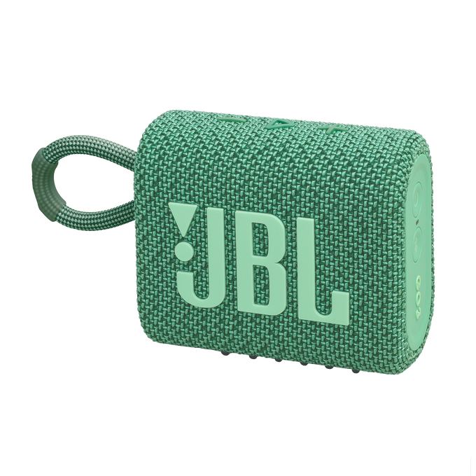 JBL Go 3 Eco - Green - Ultra-portable Waterproof Speaker - Hero image number null