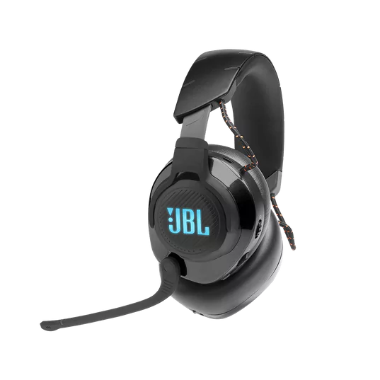 Kwmobile Micrófono De Repuesto Para JBL Quantum 100: Ángulo Ajustable, Jack 3.5mm, Cable 10cm, Negro