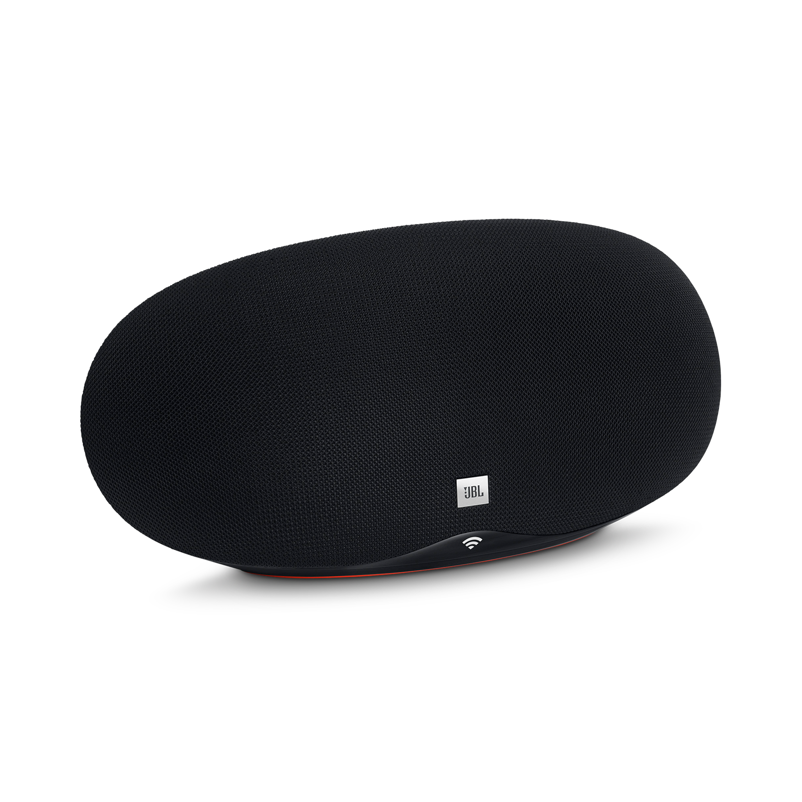 JBL Playlist - Black - Wireless speaker with Chromecast built-in - Hero