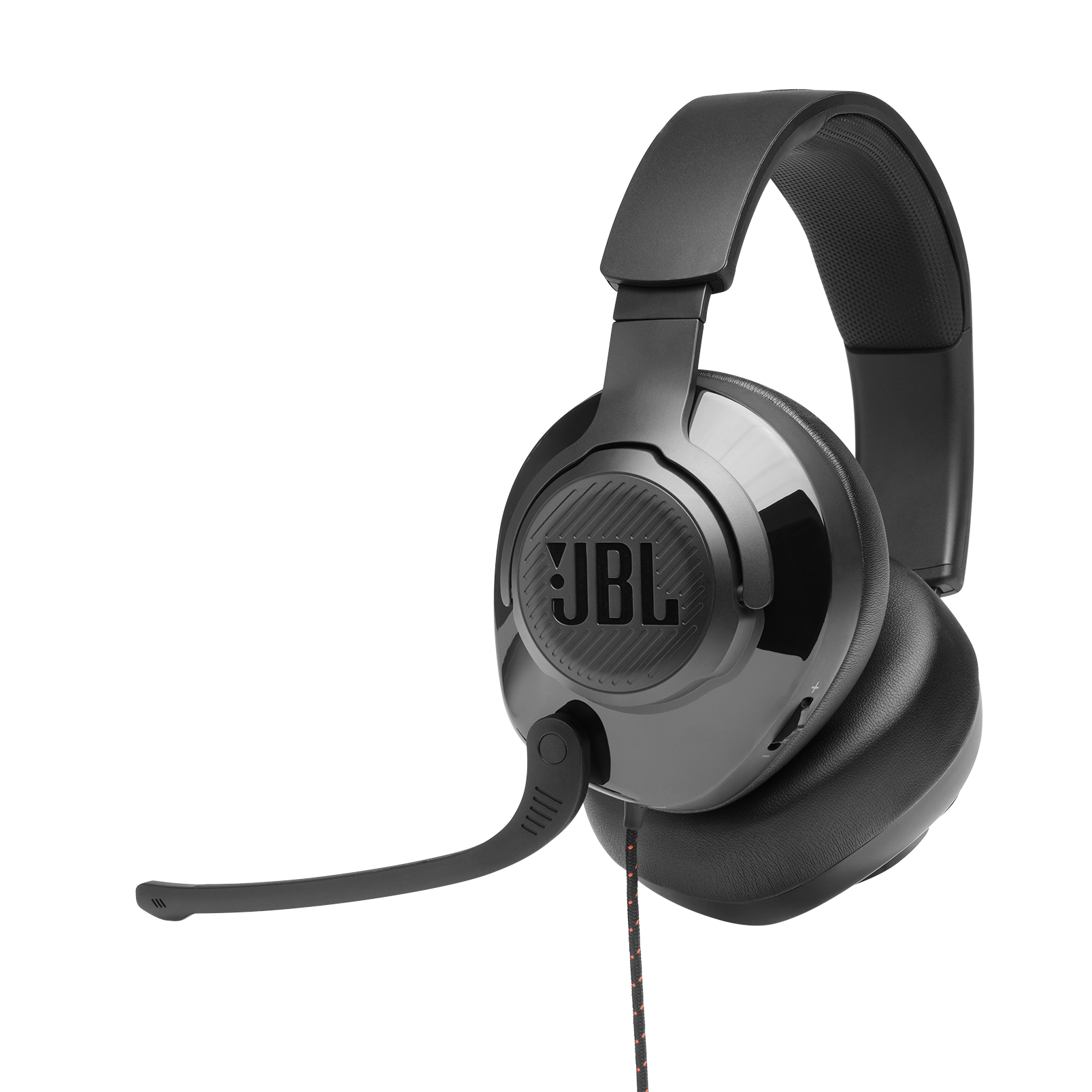 JBL Quantum 200 | Auriculares integrales para gaming con cable y micrófono  abatible