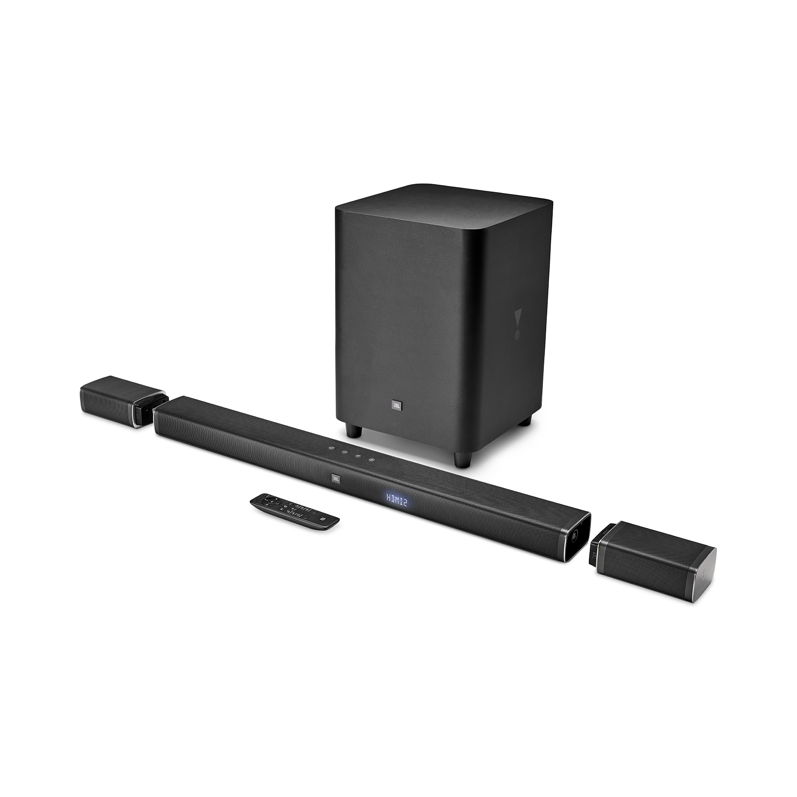 Garantizar Considerar Enfermedad JBL Bar 5.1 | Barra de sonido Ultra HD 4K con configuración de canales 5.1  y auténticos altavoces envolventes inalámbricos