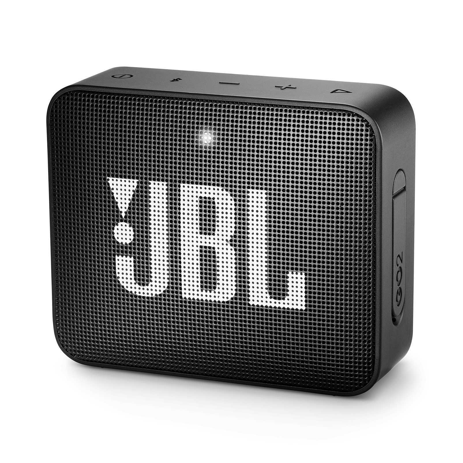 JBL GO 2 - Midnight Black - Portable Bluetooth speaker - Hero