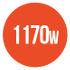BAR 1300 1170 W de potencia de salida - Image